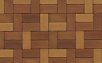 Клинкерная брусчатка Westerwaelder Klinker PK88 Lachsrot, 200*100*40 мм