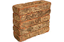 Кирпич облицовочный Тандем Видное Ретро MW072G, 215*80*40 мм