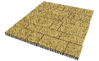Плитка тротуарная SteinRus Инсбрук Тироль Б.4.Псм.6 Backwash, Истра, толщина 60 мм