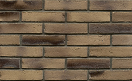 Кирпич клинкерный Muhr 34 KS Grau nuanciert Kohle Spezial гладкий, 290*60*40 мм