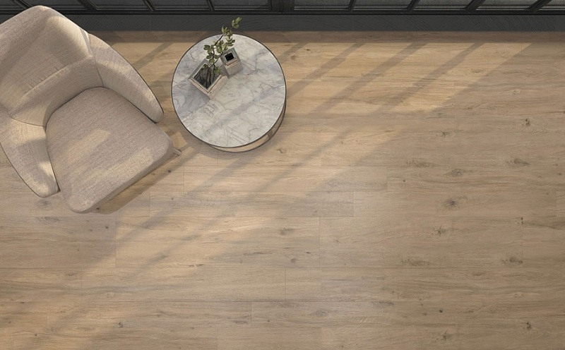 Керамогранит KERAMA MARAZZI Сальветти капучино обрезной, 1195*200*9 мм