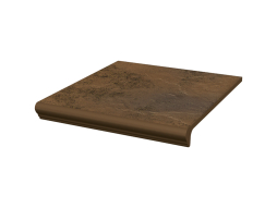 Клинкерная ступень с капиносом Paradyz Semir, Beige, 330*300*11 мм