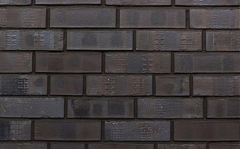 Клинкерная плитка под кирпич Westerwaelder Klinker KLINKER BRICK WK85KS Eisenschmelz-Schwarzbraun Kohle Spezial, 240*71*15 мм