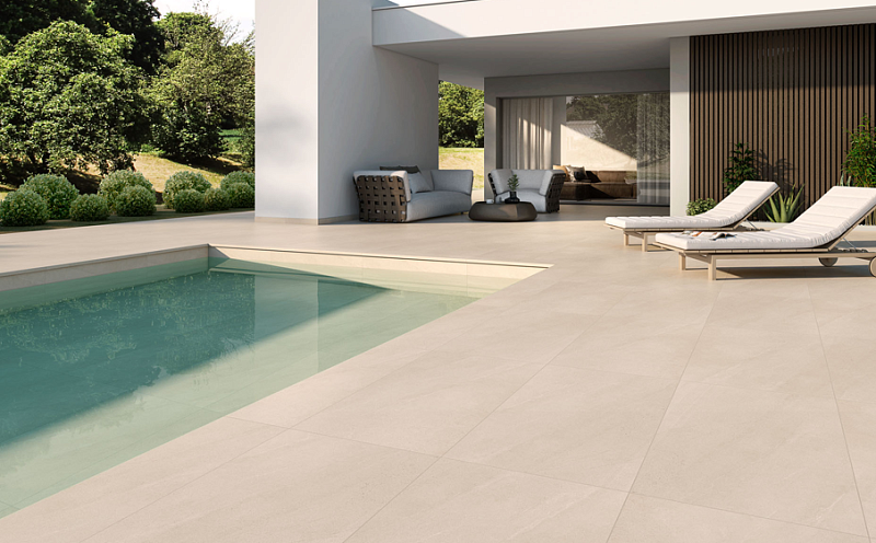 Керамогранит Gres Aragon Materia Ivory, 1200*600*9,5 мм