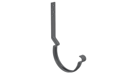 Крюк крепления длинный Aquasystem PE dRain RAL 7024 D 125 мм