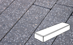 Плитка тротуарная Готика, City Granite FINERRO, Паркет В.3.П.8, Ильменит, 300*100*80 мм