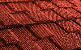 Композитная черепица рядовая Metrotile Viksen Red