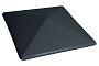 Клинкерный заборный оголовок King Klinker 08 Polar night, 400*400*90 мм