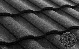 Композитная черепица рядовая Metrotile Roman Grey