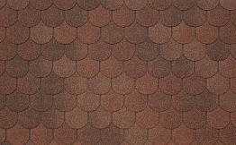 Гибкая черепица TEGOLA COMFORT, ASSISI, Terracotta 420