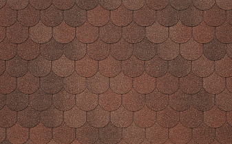 Гибкая черепица TEGOLA COMFORT, ASSISI, Terracotta 420