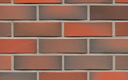 Клинкерная плитка под кирпич Feldhaus Klinker NF 14 R484 galena terreno viva 240*71*14 мм