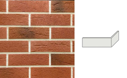 Угловой декоративный кирпич Redstone Leeds breck LS-63/U 227*100*68 мм
