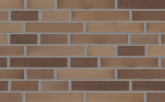 Кирпич клинкерный Muhr 34 EG Grau nuanciert Edelglanz гладкий, 290*90*52 мм