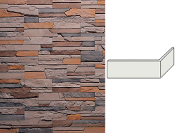 Облицовочный камень ИНТЕРКАМ Ай-Петри угловой элемент 7105