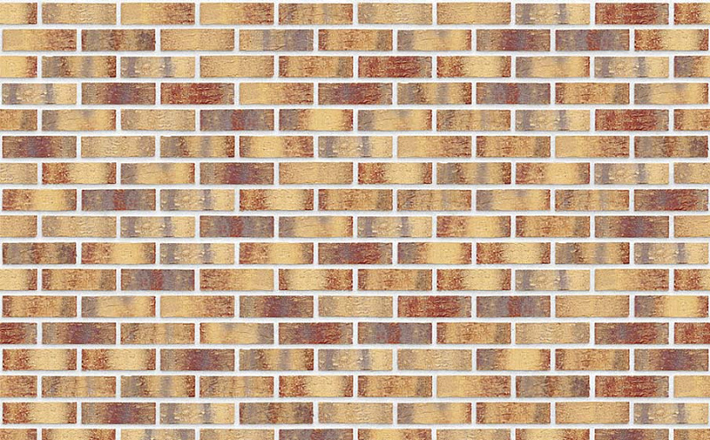 Клинкерная плитка угловая King Klinker Old Castle Rainbow brick HF15, 240*71*115*10 мм