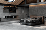 Ступень с прямым носиком EXAGRES Ardenas Gris, 1200*330*30*12 мм