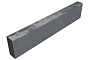 Садовый бордюр SteinRus БР 100.20.8, гладкая, полный прокрас, ColorMix Актау, 1000*200*80 мм