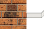 Клинкерная плитка угловая ручной формовки Feldhaus Klinker NF 9 W286 nolani viva rustico carbo 240*71*115*9 мм