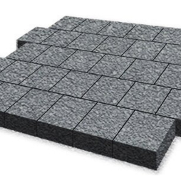 Плитка тротуарная SteinRus Валенсия Б.3.К.8 Native, серый, 300*300*80 мм