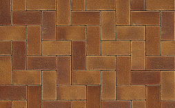 Клинкерная брусчатка Westerwaelder Klinker PK87 Herbstlaub, 200*100*40 мм