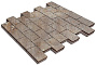 Плитка тротуарная SteinRus Севилья В.8.П.8, гладкая, ColorMix Берилл, 300*150*80 мм