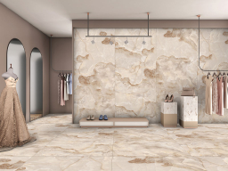 Керамогранит ENNFACE Onyx Cream Matt, 2800*1200*6 мм
