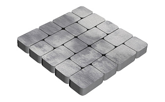 Плитка тротуарная SteinRus Инсбрук Альт Дуо Б.2.Фсм.6, Native, Монохром, толщина 60 мм