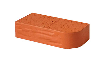 Печной кирпич радиусный полнотелый Lode Vecais Janka F15 (R60), 250*120*65 мм