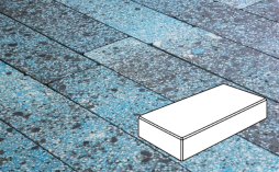 Плитка тротуарная Готика, Granite FINO, Картано Гранде Б.3.П.6, Азул Бахия, 300*200*60 мм