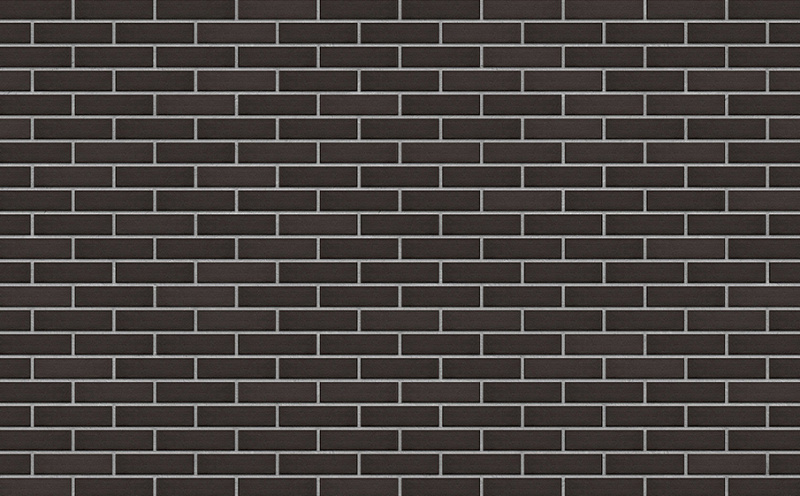 Клинкерная плитка под кирпич King Klinker Dream House 18 Volcanic black RF10  250*65*10 мм