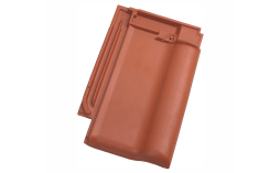 Керамическая черепица рядовая Koramic Alegra 10 Red Engobe