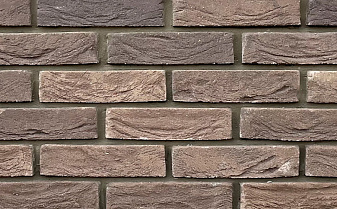 Кирпич облицовочный Богандинский КЗ Амбер Блек, 210*100*50 мм