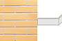 Клинкерная облицовочная угловая плитка King Klinker Dream House для НФС, 10 Desert rose, 240*71*115*14 мм