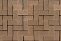 Клинкерная брусчатка Westerwaelder Klinker WK114BR40 Design Braun PK, 200*100*40 мм