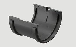 Соединитель желобов Docke STANDARD, серый