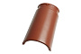 Керамическая черепица конек гладкий №6 TONDACH Figaro 11 (Planoton 11), Red engobe
