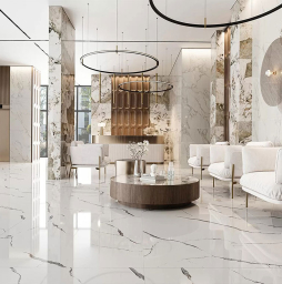 Керамогранит KERAMA MARAZZI Монте Тиберио белый лаппатированный обрезной, 1195*1195*9 мм