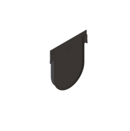 Заглушка глухая Standartpark Basic DN200, 256*30*290 мм