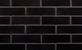 Клинкерная плитка под кирпич King Klinker Free Art 17 Onyx black, 240*71*10 мм