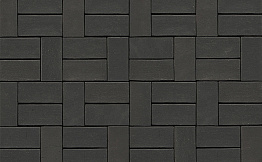 Клинкерная брусчатка Westerwaelder Klinker PK85 Eisenschmelz Schwarzbraun, 200*100*40 мм