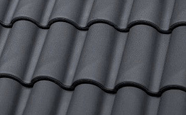Керамическая черепица рядовая La Escandella Large Mixed, Slate