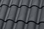 Керамическая черепица рядовая La Escandella Large Mixed, Slate