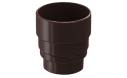 Переходник Docke для водостока LUX, PREMIUM, шоколад