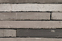 Кирпич ригельный Terca Wasserstrich Special Kwartsgrijs (Arctic Gedampft), 510*100*40 мм
