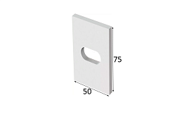 Термомост для кронштейнов HILTI Light VFH 2.0, MFT-ISO M, 50*75*5 мм
