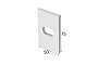 Термомост для кронштейнов HILTI Light VFH 2.0, MFT-ISO M, 50*75*5 мм