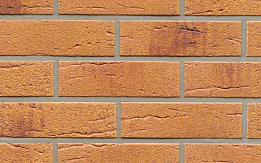 Клинкерная плитка под кирпич Feldhaus Klinker NF 9 R287 amari viva rusticoi aubergine 240*71*9 мм