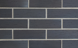 Клинкерная плитка под кирпич Terramatic Koro Black AB, 240*71*14 мм