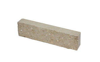 Кирпич гиперпрессованный Акварид К4, Дикий камень, Песочный, полнотелый, 250*30*65 мм